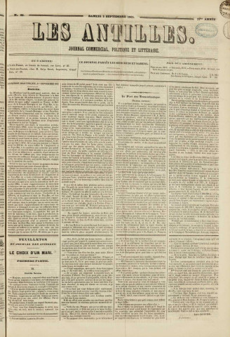 Les Antilles (1865, n° 69)
