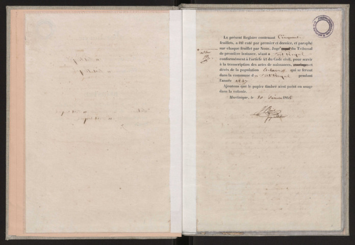 Population esclave : naissances, décès