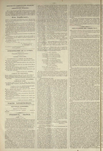 Journal Officiel de la Martinique (1834, n° 82)