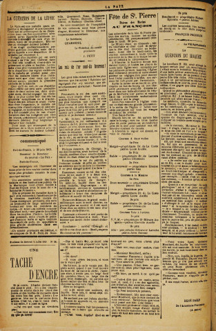 La Paix (n° 41)