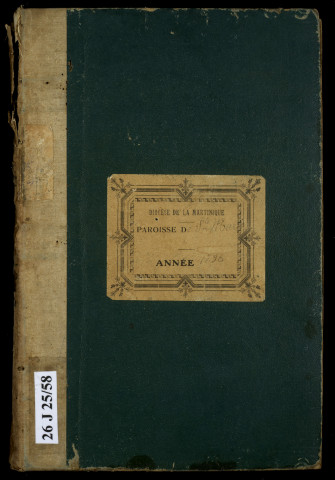 Baptêmes, mariages, sépultures