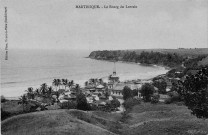 Martinique. Le bourg du Lorrain