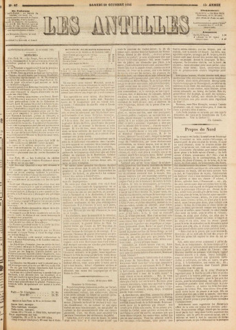Les Antilles (1886, n° 87)