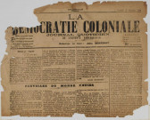 La Démocratie coloniale (n° 327)