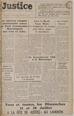 Justice (1968, n° 28)