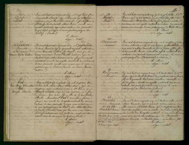 Actes d'individualité