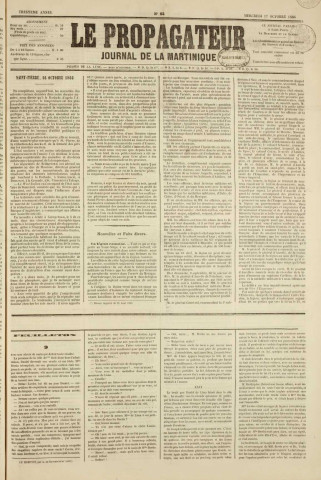 Le Propagateur (1866, n° 84)