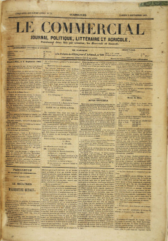 Le Commercial (1865, n° 72)