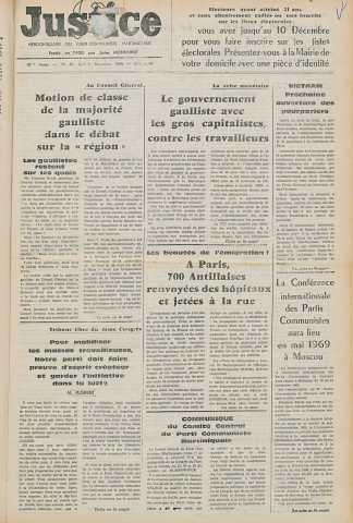 Justice (1968, n° 49)