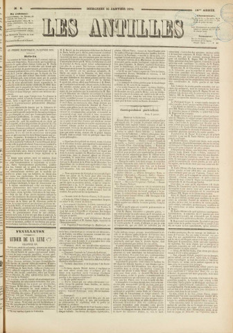 Les Antilles (1870, n° 8)