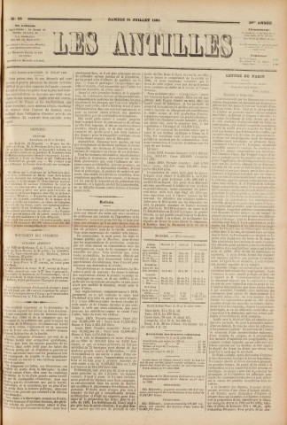 Les Antilles (1880, n° 58)