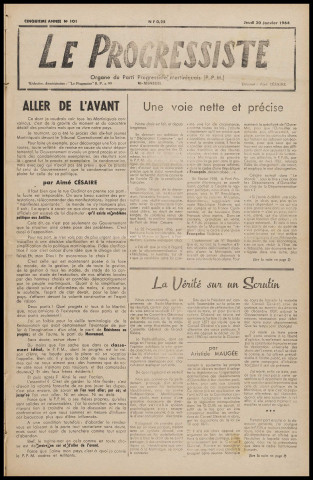 Le Progressiste (n° 101)