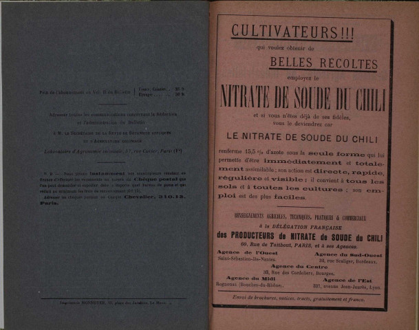 Revue de botanique appliquée et d'agriculture coloniale (n° 8)