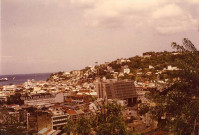 Martinique. Fort de France. Vue générale, mairie de Fort de France