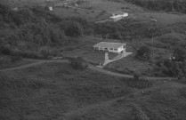 Le François, îlets. Technique photographique : vue aérienne sur les îlets et une villa