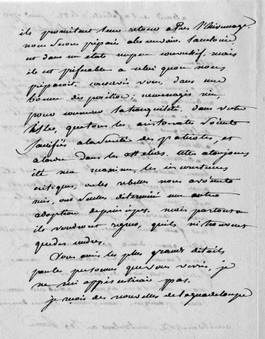 Lettre autographe du contre amiral Jean Raymond Lacrosse au contrôleur de Sainte-Lucie sur la situation de la Martinique en 1793