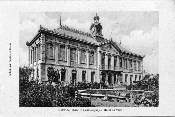 Fort-de-France. (Martinique). Hôtel de ville