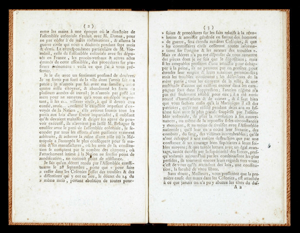 Discours prononcés à la barre de l'Assemblée nationale, le 7 décembre 1791, par les députés de la ville de Saint-Pierre, Martinique