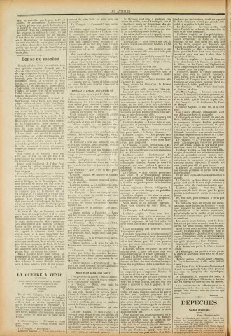 Les Antilles (1900, n° 7)
