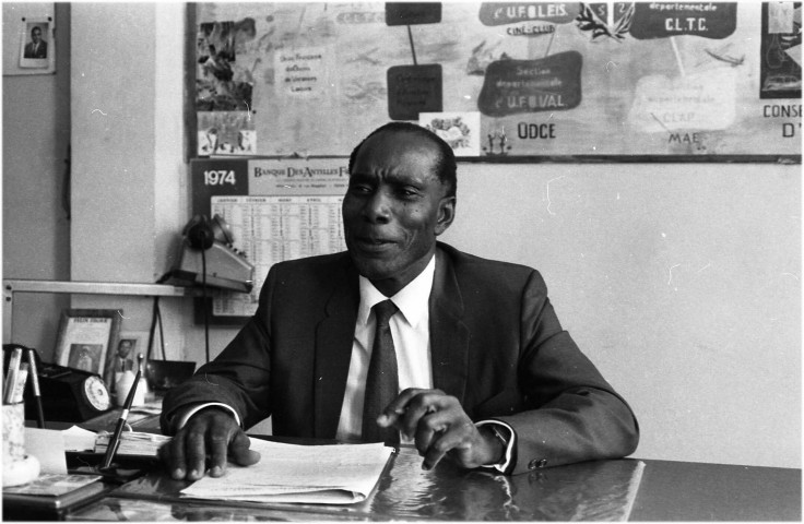 Fort-de-France, Didier. Hector Sae, secrétaire général de la Fédération des œuvres laïques (F.O.L) de Martinique