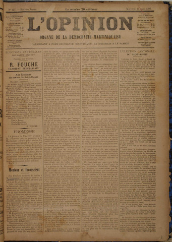 L'Opinion (n° 437)