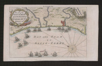 Plan of the general attack upon the island of Guadeloupe, January 23d 1759. Plan de l'attaque générale sur l'île de la Guadeloupe, le 23 janvier 1759