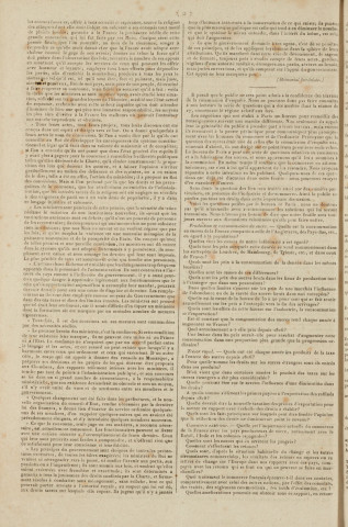 Gazette de la Martinique (1829, n° 3)