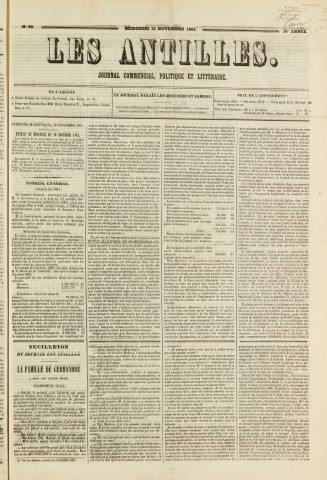 Les Antilles (1861, n° 90)