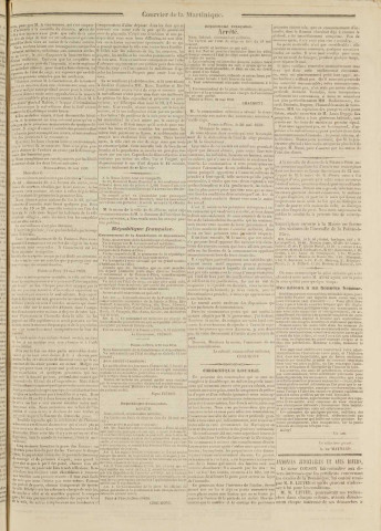 Le Courrier de la Martinique (1850, n° 59)