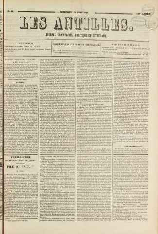 Les Antilles (1867, n° 46)