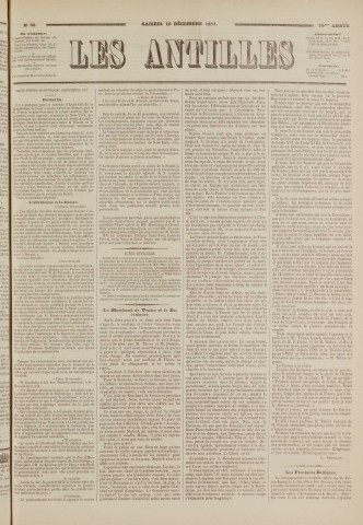 Les Antilles (1871, n° 99)