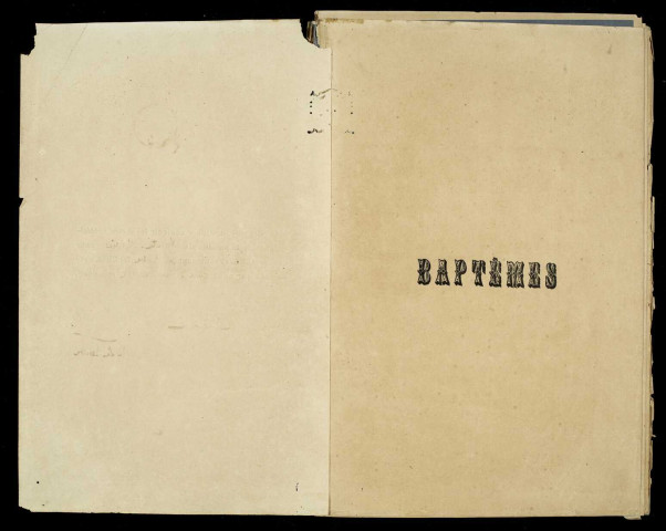 Baptêmes, mariages, sépultures