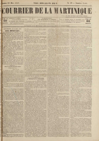 Le Courrier de la Martinique (1848, n° 39)