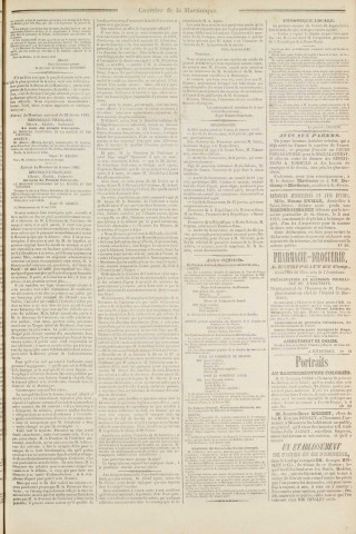 Le Courrier de la Martinique (1851, n° 16)