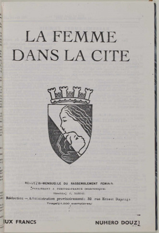 La Femme dans la cité (n° 12)