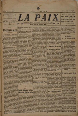 La Paix (n° 1504)