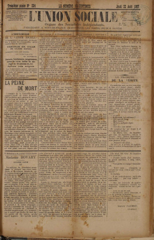 L'Union sociale (n° 334)