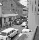 Fort-de-France, centre-ville. scène de vie quotidienne dans les rues de Fort-de-France