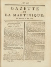 Gazette de la Martinique (1806, n° 86)