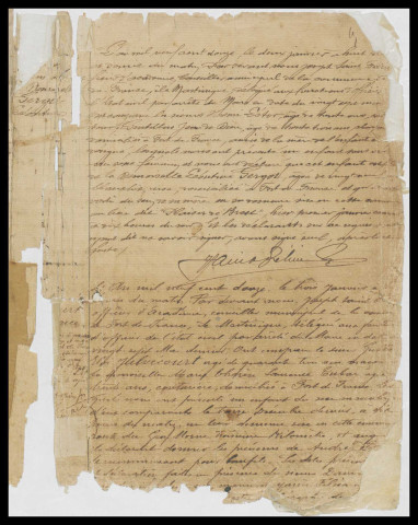 Naissances, reconnaissances, décès