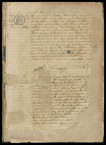 Naissances, reconnaissances, décès