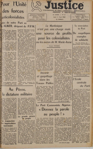 Justice (1962, n° 32)