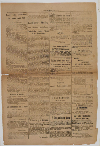 La Démocratie coloniale (n° 254)