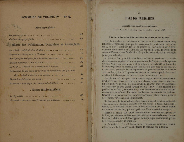 Bulletin agricole de la Martinique (juin 1935)