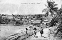 Martinique. Le village du Marigot