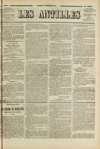Les Antilles (1876, n° 84)