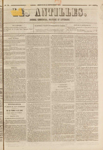 Les Antilles (1866, n° 76)