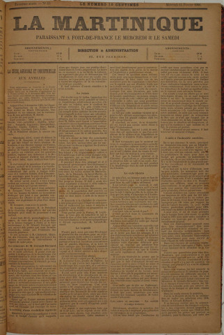 La Martinique (année III, n° 13)