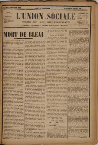 L'Union sociale (n° 886)