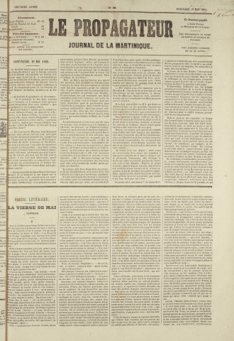 Le Propagateur (1862, n° 39)